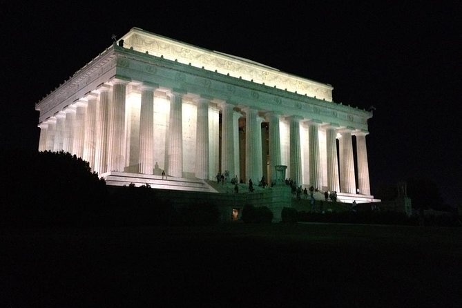 3-4 Hour Private DC City Moonlight Tour by Van - The Supreme Court and Library of Congress are mainly exterior views