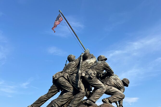 3 Hour Tour Of Washington, D.C. The Nucleus Of Democracy - Iwo Jima and World War II by evening light