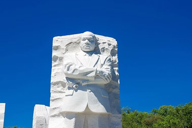 4-Hr DC Monuments Small Group Sightseeing Guided Tour - Martin Luther King Jr. Memorial and words set in stone