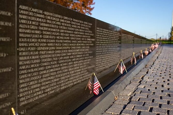4-Hr DC Monuments Small Group Sightseeing Guided Tour - Vietnam Veterans Memorial, the most personal stop