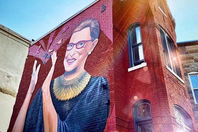 African-American Heritage Walking Tour of U Street in DC - Ben’s Chili Bowl and the mural at 1213 U Street