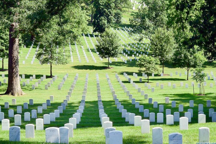 Arlington Cemetery & Changing of the Guard Semi-private 12pp - Audie Murphy, William Sheridan, and Joe Louis
