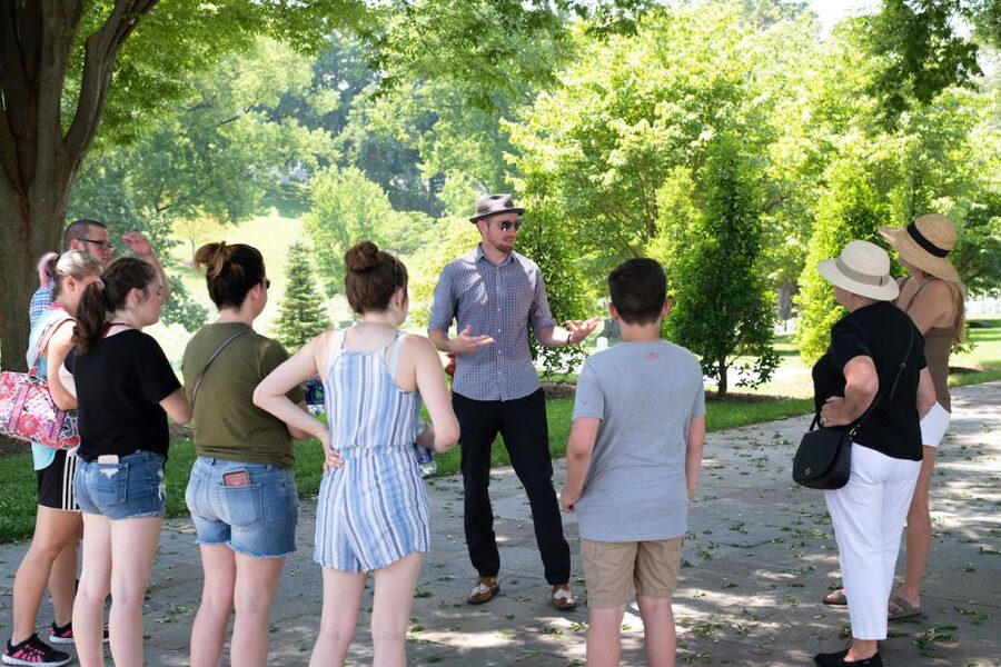 Arlington Cemetery: Changing of the Guard & Small-Group Tour - John F. Kennedy’s gravesite and Eternal Flame