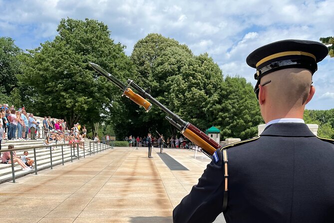 Arlington Cemetery: Kennedy Memorials & Changing of Guard Walking - The Tomb of the Unknown Soldier and the Changing of the Guard
