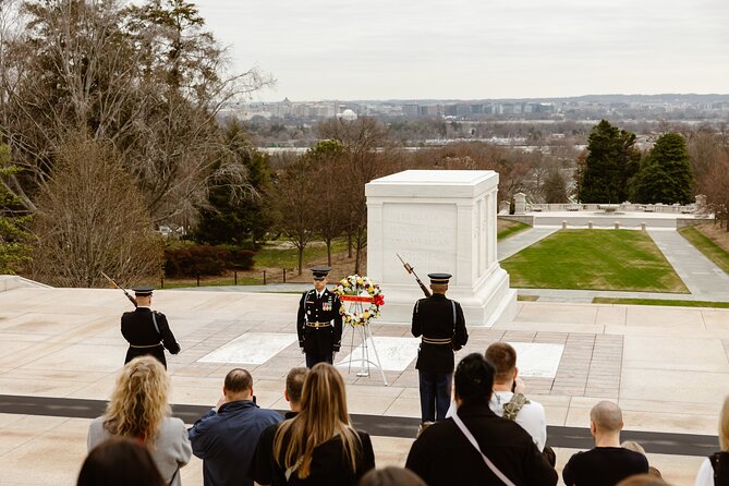 Arlington Cemetery: Kennedy Memorials & Changing of Guard Walking - Military Women’s Memorial and the end of the route