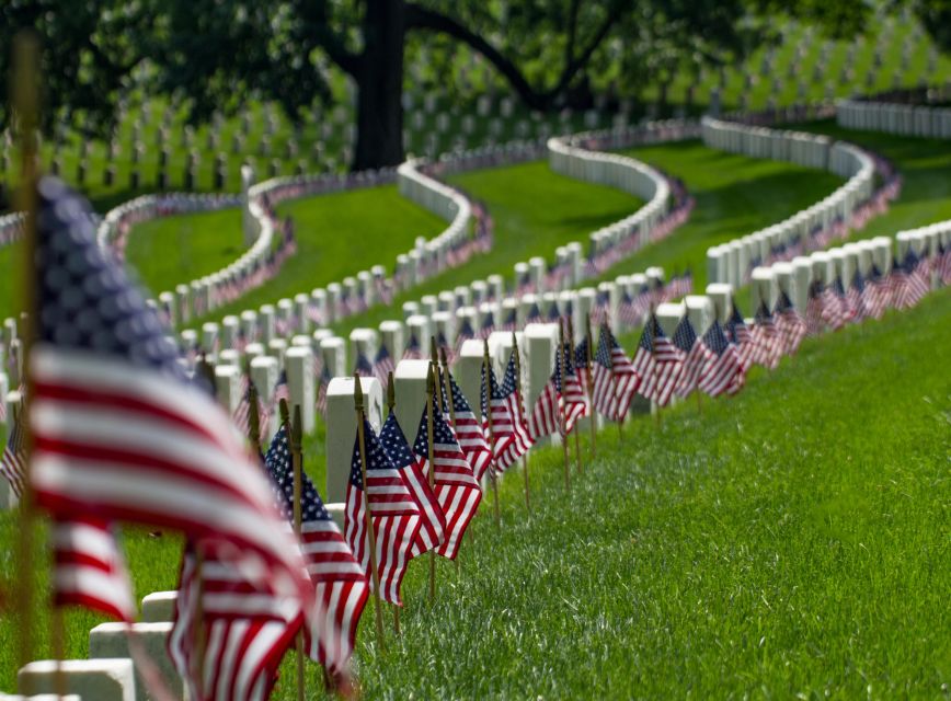 Arlington Cemetery with Changing of the Guard & Tomb Unknown - John F. Kennedy’s grave and the Eternal Flame