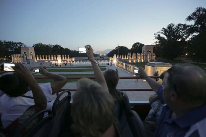 Big Bus DC: Monuments & Memorials Night Tour by Open-top Bus - What the two-hour night ride is really like