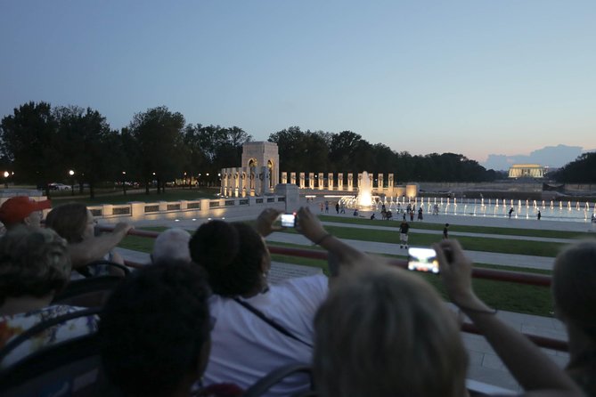 Big Bus DC: Monuments & Memorials Night Tour by Open-top Bus - The memorials you see from the bus
