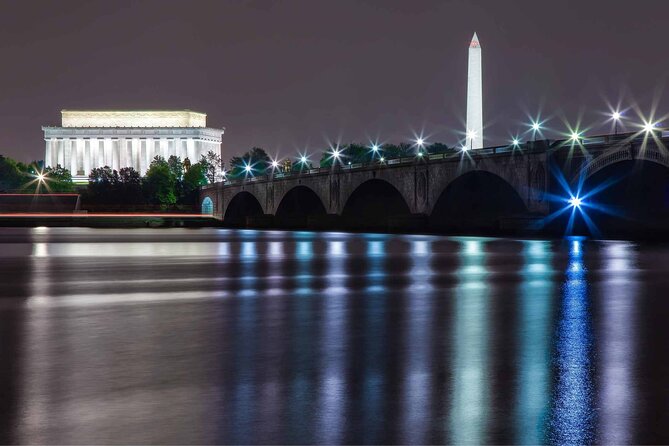 Big Bus DC: Monuments & Memorials Night Tour by Open-top Bus - Iwo Jima is a strong nighttime highlight