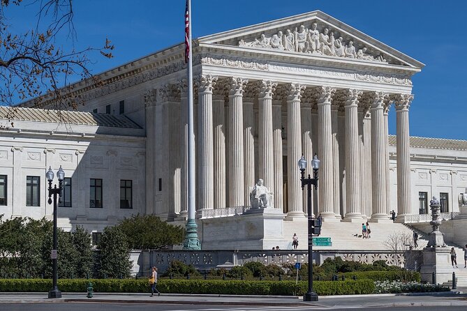 Capitol Hill & US Capitol Entry, DC Bus Tour, Arlington Cemetery - Starting at the Supreme Court and Capitol Hill