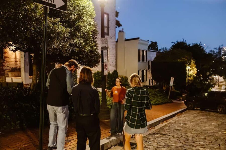 DC: Ghosts of Georgetown Haunted History Nighttime Tour - Homes, porches, and rules that outlasted their owners