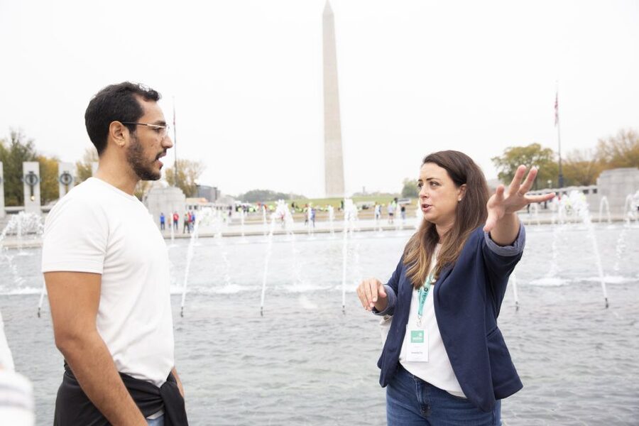DC: Guided National Mall Tour & Washington Monument Ticket - A story-lined walk across the western National Mall