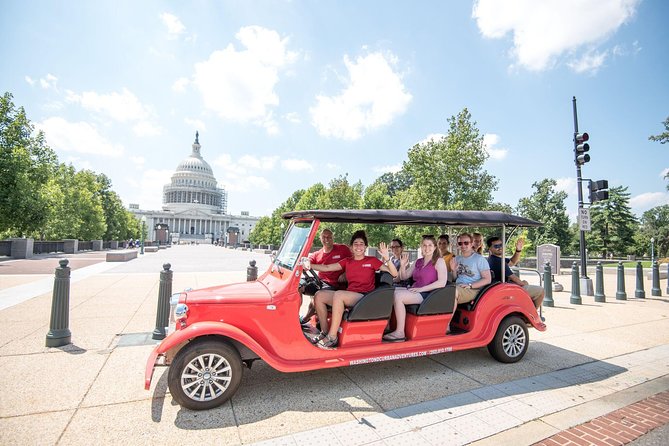 DC Monuments and Capitol Hill Tour by Electric Cart - Why an electric cart works so well on the National Mall
