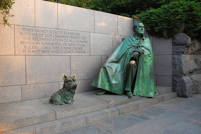 DC Monuments and Memorials Tour Day Tour - Vietnam Veterans Memorial and the names on the wall