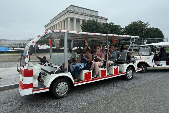 DC Monuments Day or Night American History Electric Cart Tour - Key points to know before you book