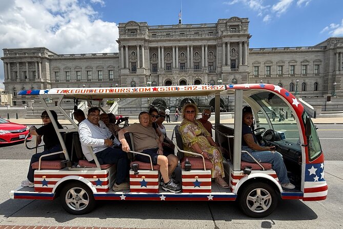 DC Monuments Day or Night American History Electric Cart Tour - The Tidal Basin brings a quieter pause