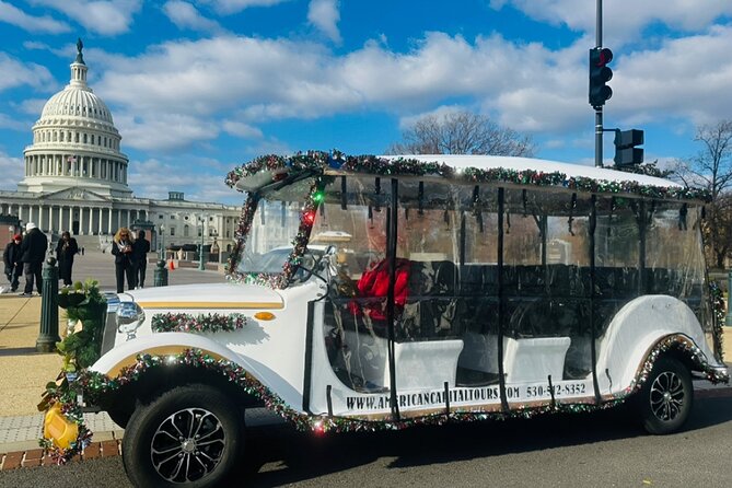 DC Monuments & History Guided E-Cart Tour-Blankets - Starting at Capitol Hill and the National Gallery