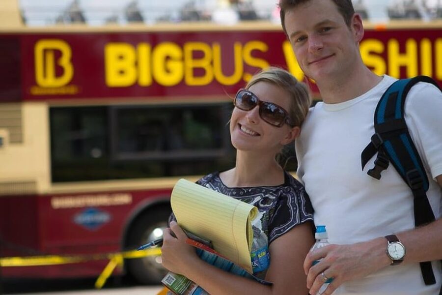 DC: Monuments & Memorials Sunset Tour by Open-top Bus - What $49 gets you