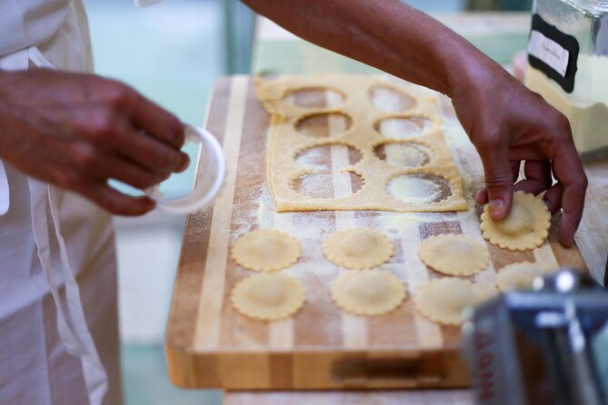 Gourmet Pasta Class in Washington D.C. (Includes 3-Course Meal) - Garganelli and farfalle show two sides of pasta