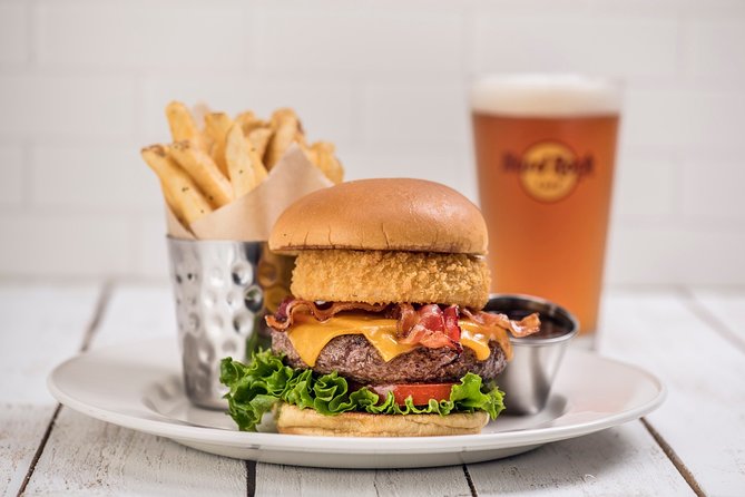 Hard Rock Cafe Washington DC - Electric menu: more choice for a higher price