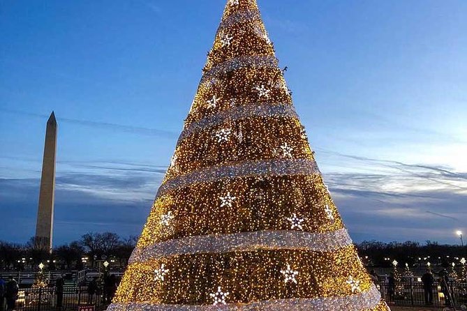 Holiday Lights Tour of Washington DC and Old Town Alexandria - Embassy Row and the Canadian display