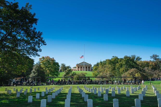 Hop-On Hop-Off 21 Stop Trolley Tour + Arlington Cemetery Tour - What the $59.45 Price Buys You