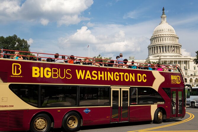 Hop-on Hop-off Sightseeing Tour by Open-top Bus with 18 Stops - Why this bus works well in Washington DC
