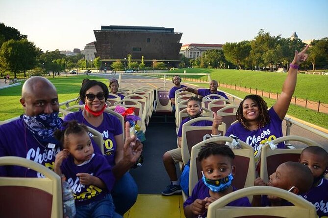 Hop-on Hop-off Sightseeing Tour by Open-top Bus with 18 Stops - Arlington National Cemetery requires extra planning
