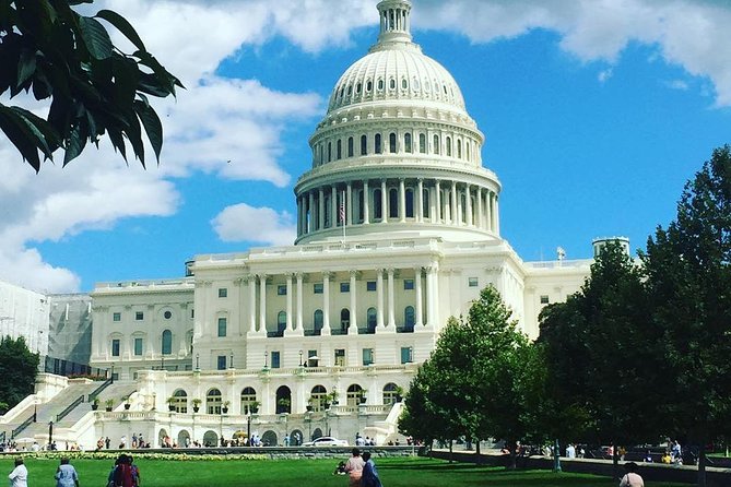 Iconic Capitol Hill Architectural Walking Tour - Standing before the Supreme Court
