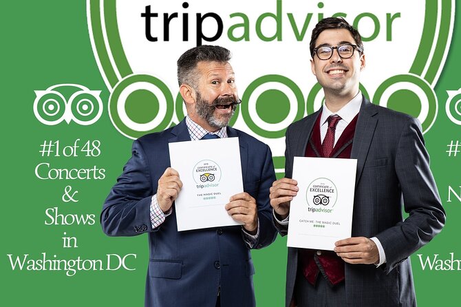 "Magic Duel" Immersive Comedy Show Ticket at The Delegate in DC - Why the audience participation matters