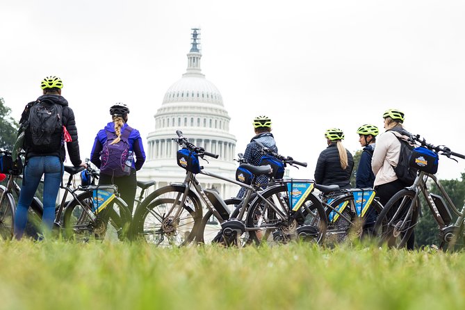 Monumental Electric Bike Tour - Finishing at Jefferson and the Tidal Basin