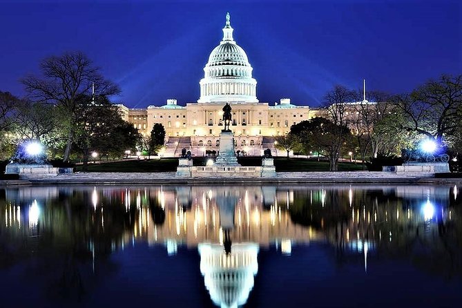 Moonlight Tour of Washington DC - Iwo Jima Memorial and the final view