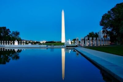 National Mall & Cherry Blossoms with Washington Monument Ticket