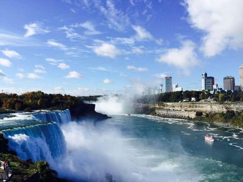 Niagara Falls,NY 2-Day Trip from Washington DC - Maid of the Mist: the wettest part of the day