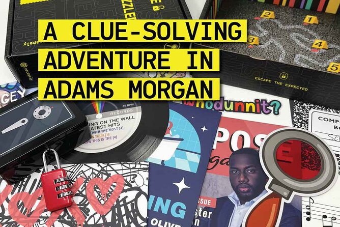Outdoor Escape Room in Washington, D.C. - Adams Morgan - Key points for your Adams Morgan game