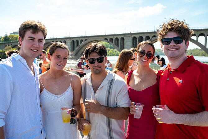 Party Yacht Cruise along Potomac River - Setting off from Georgetown Waterfront Park