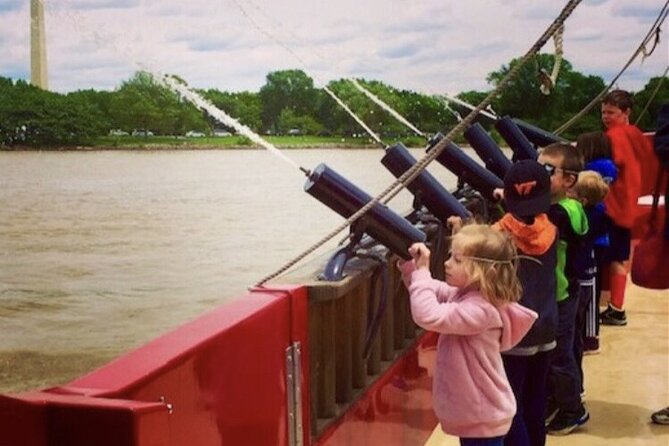 Pirate Ship Treasure Hunt Cruise with Face Painting - A pirate hour on the Potomac