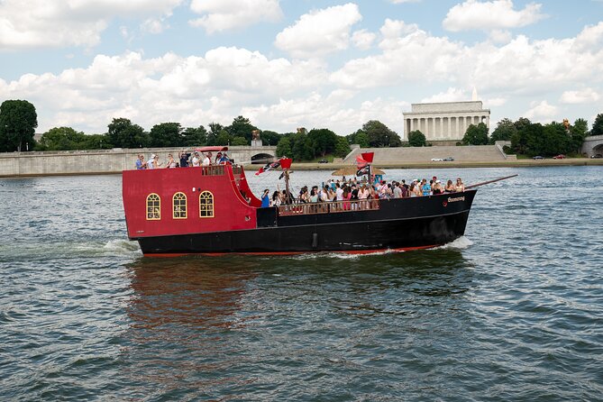 Pirate Ship Treasure Hunt Cruise with Face Painting - Boarding at Georgetown Waterfront Park