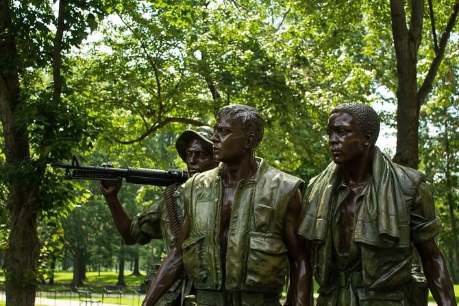 Private 3 Hour Highlights Tour Washington DC for up to 10 Guests - The Marine Corps War Memorial sits outside the Mall circuit