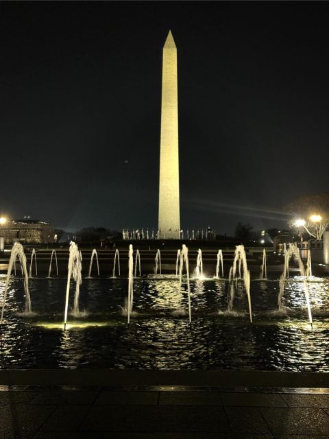 Private DC at Night Tour - Martin Luther King Jr. Memorial and the Korean War Veterans Memorial