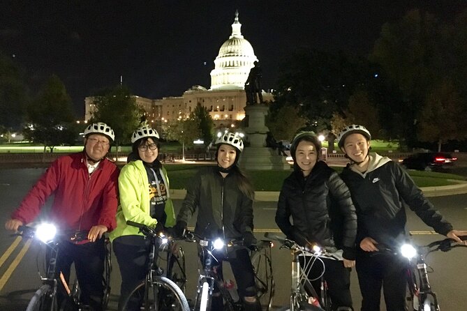 Private DC Monuments at Night Bike Tour - What the private format is worth