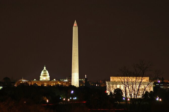 Private Washington DC Night Tour with Stops at 6 Top Sites - The Capitol’s illuminated dome