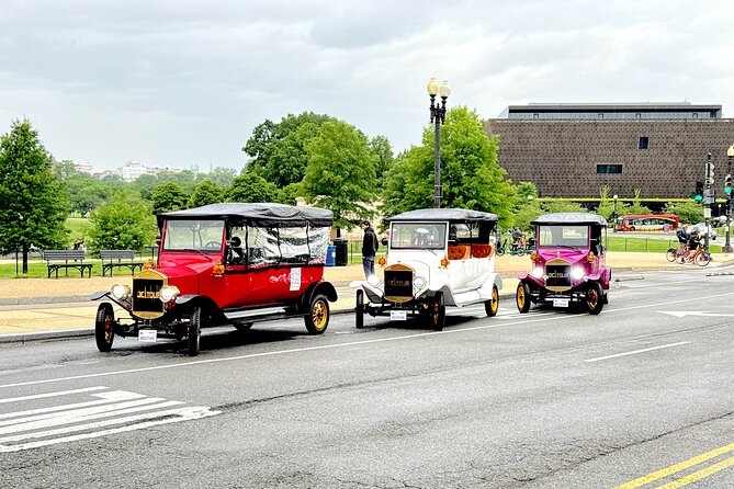 Public or Private DC Moonlight Tour by E-Cart or Vintage Car - The extra memorials and museums fill out the route