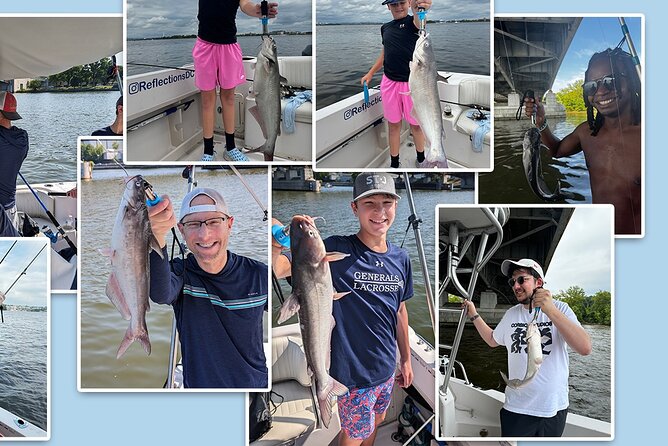 Scenic DC Fishing Charter on the Potomac - A Potomac outing with two different personalities