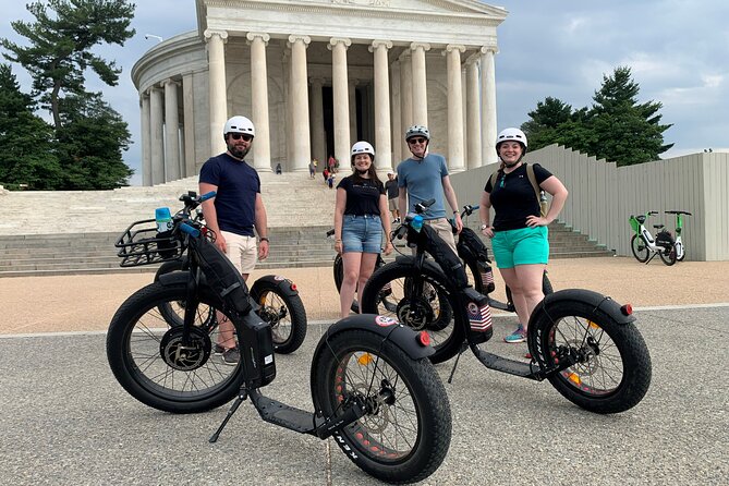 Small Group 5-Hour DC Tour via Electric Scooter for Ages 16+ - Jefferson, FDR, and MLK memorials