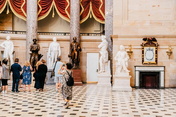 Small-Group Guided Tour inside US Capitol & Library of Congress - Supreme Court: a quieter, more formal alternative