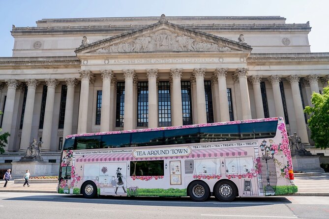 Tea Around Town: High Tea Experience and Tour of Washington DC - Tea, monuments, and a pink bus in 90 minutes