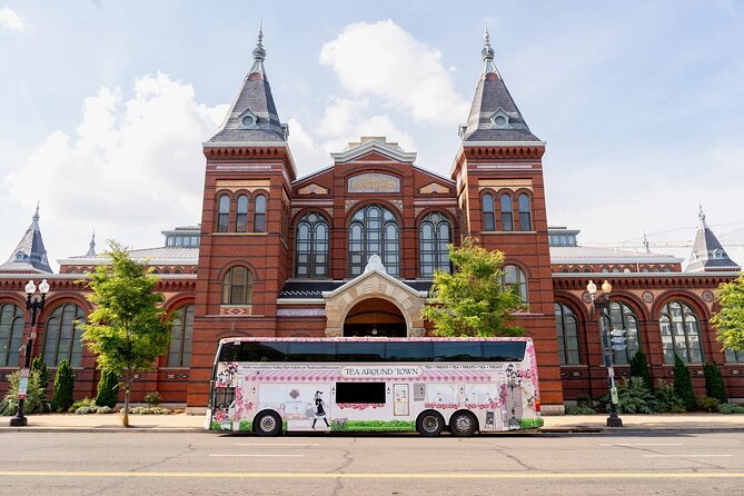 Tea Around Town: High Tea Experience and Tour of Washington DC - World War II and Vietnam memorials