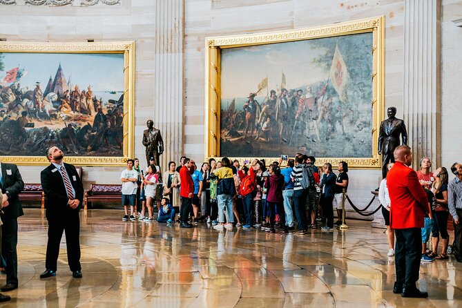 U.S. Capitol and Library of Congress Tour with Rotunda & Crypts - The outdoor walk through Capitol Hill