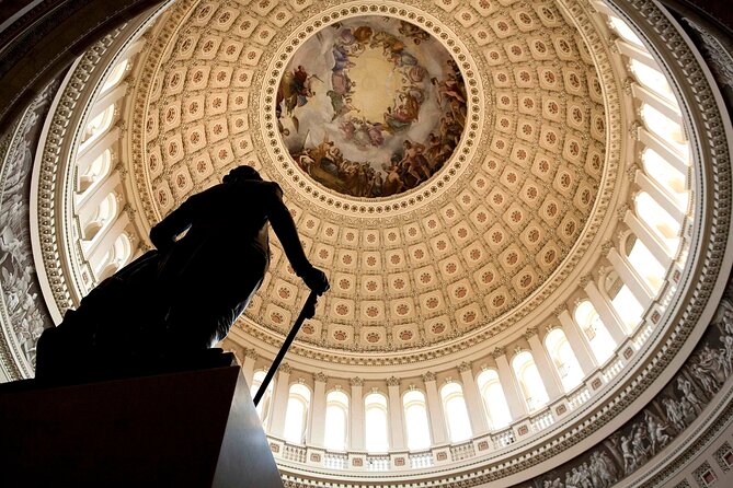 U.S. Capitol Tour with Library of Congress or Capitol Museum - Security first, then the Capitol interior